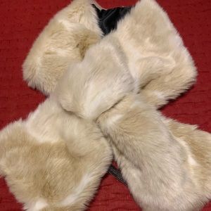 Faux fur scarf